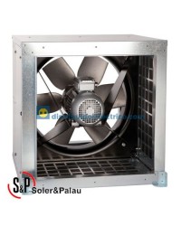 Ventilador Helicoidal Tubular CHGT/4-500-6/-0,75 Código 400ºC/2h Soler&Palau