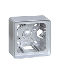 Simon 8200750-093 Caja Superficie 1 Elem. Aluminio Frio