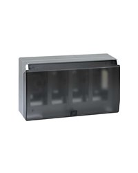 Simon 51040004-033 Caja Tapa Superfície 4 Módulos Aluminio