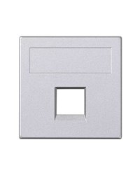 Simon 50020185-033 Placa Vd Plana Sg R&M 1 Mod Aluminio